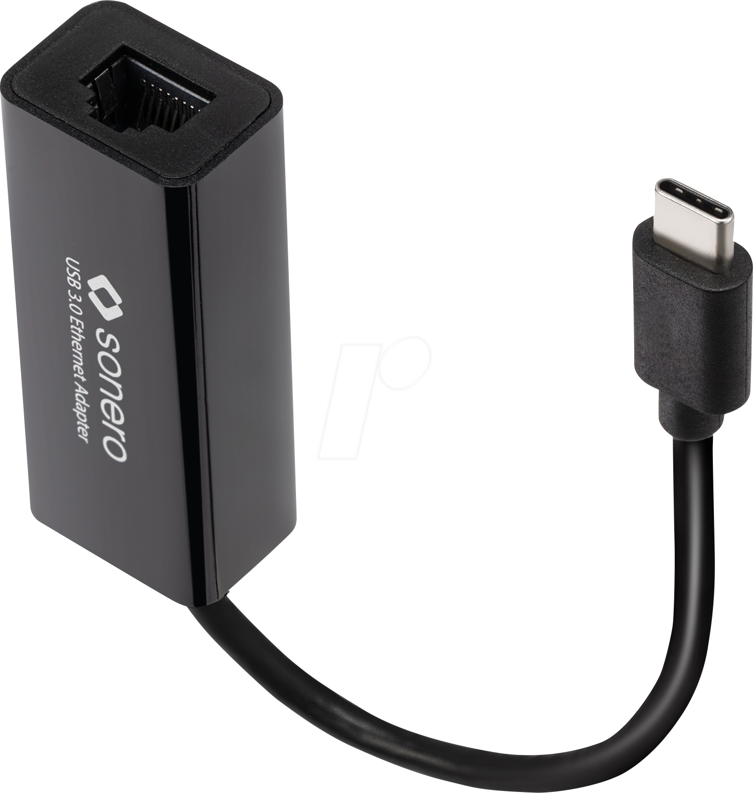 SON X-UA321 - Netzwerkkarte, USB 3.0, Gigabit Ethernet, 1x RJ45, schwarz