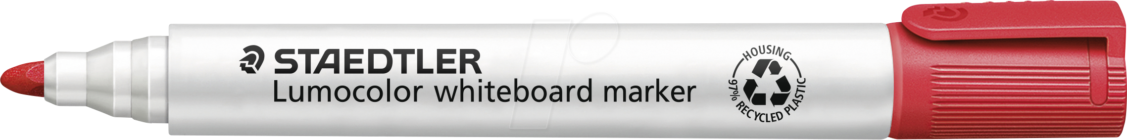 Staedtler Boardmarker Lumocolor 351, 351-2, rot, 2mm Rundspitze 4007817328774 Staedtler