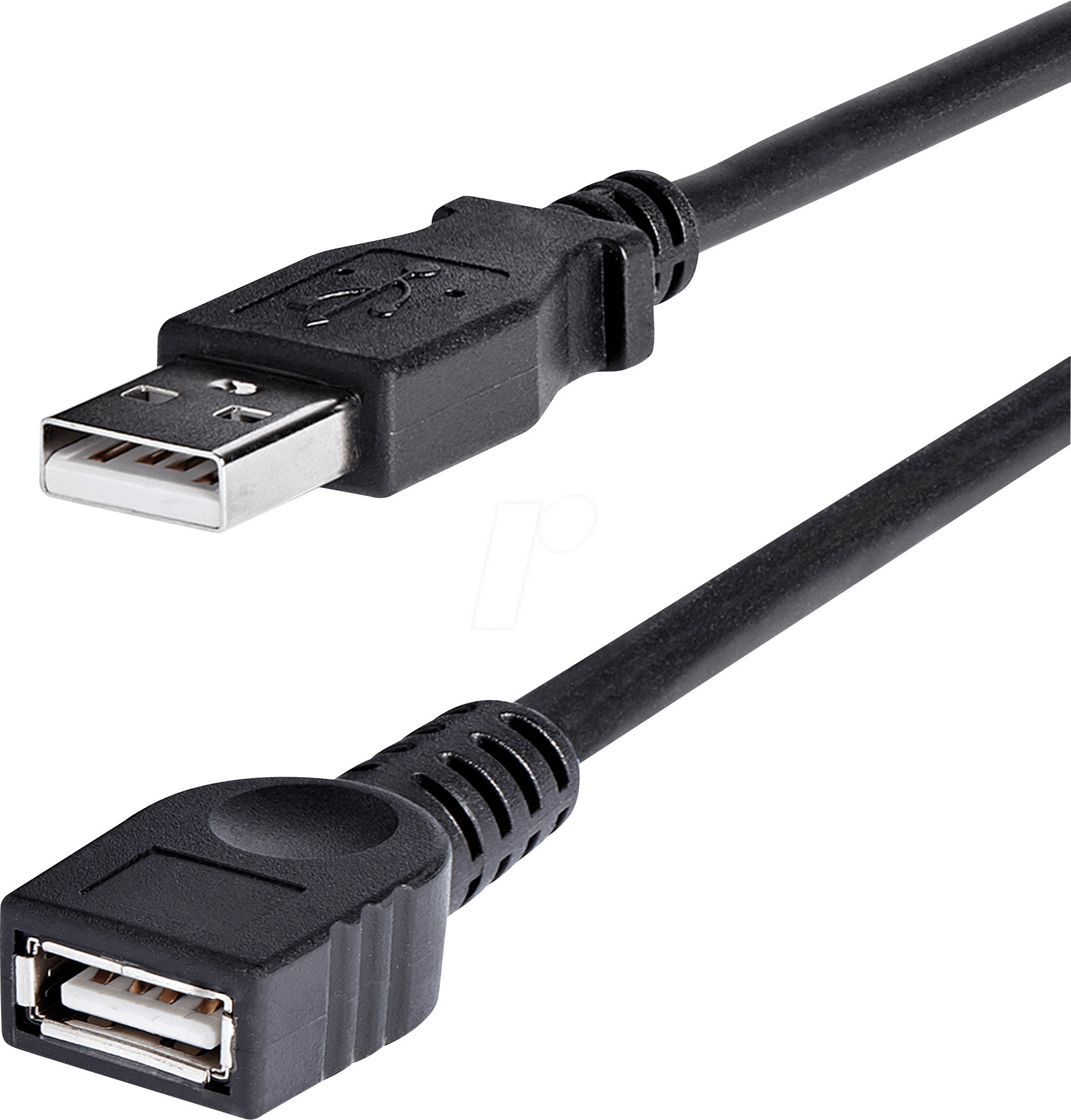 Black USB Extension Cable USB 3.0 2.0 Male to Female Data Sync Extender Cable FD 