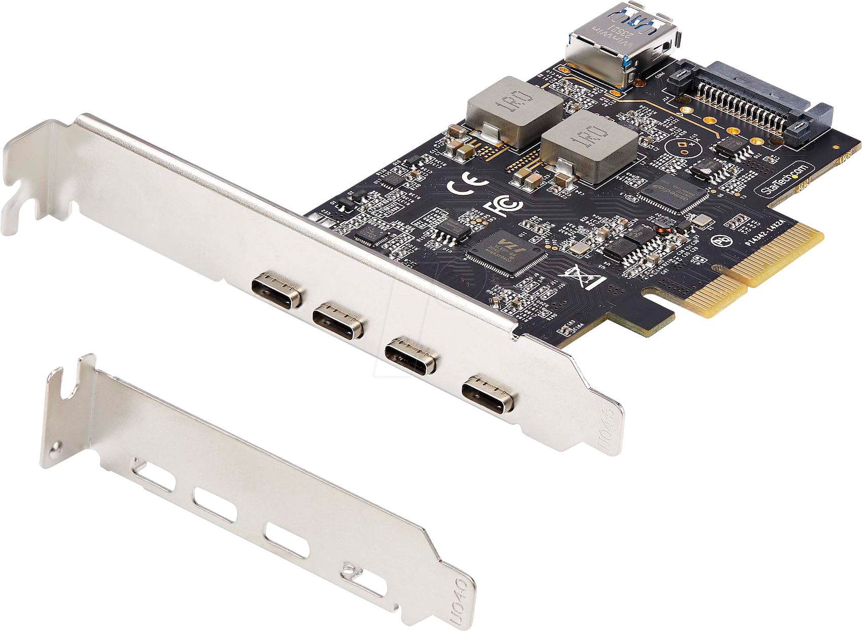 ST PS4C3IA3-USB - PCIe x4 > 5x extern USB 3.1 Type-C