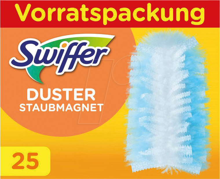 SWIFFER 911805 - Swiffer Staubmagnet Vorratspackung 25 Tücher