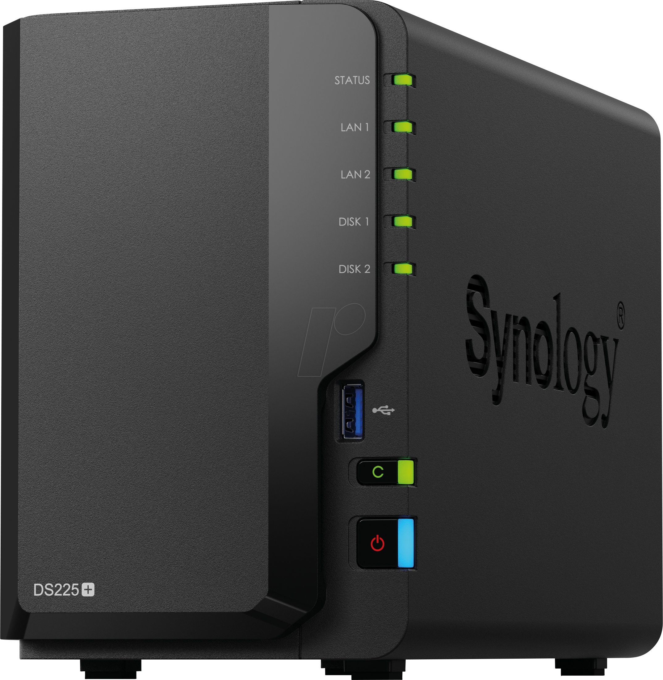 4711174726387 - SYNOLOGY DS225+ - NAS-Server DiskStation DS225+ Leergehäuse