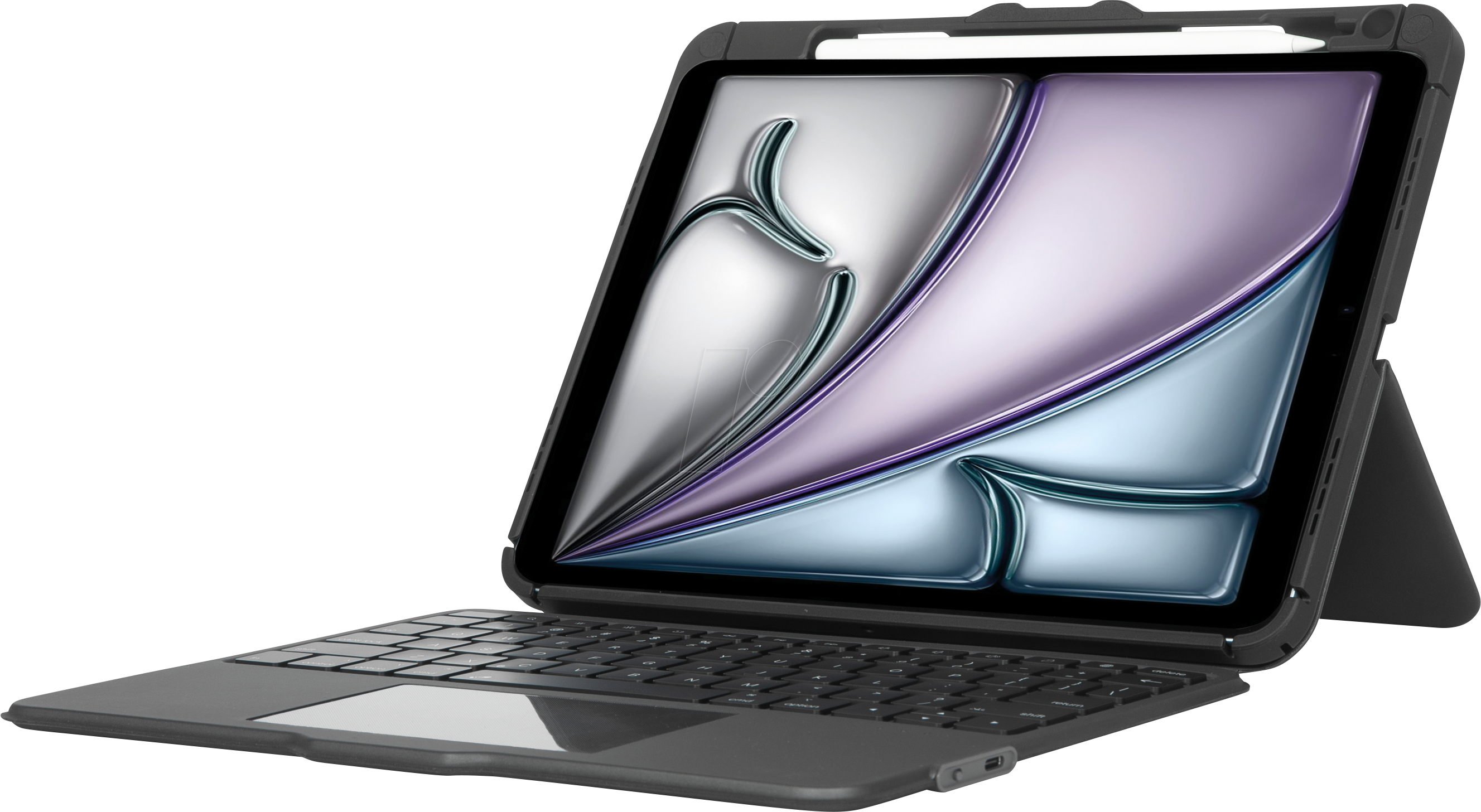 Targus Versavu - keyboard and folio case - with trackpad - QWERTZ - German - black Input Device - Tastatur & Folio-Set - Deutsch - Schwarz