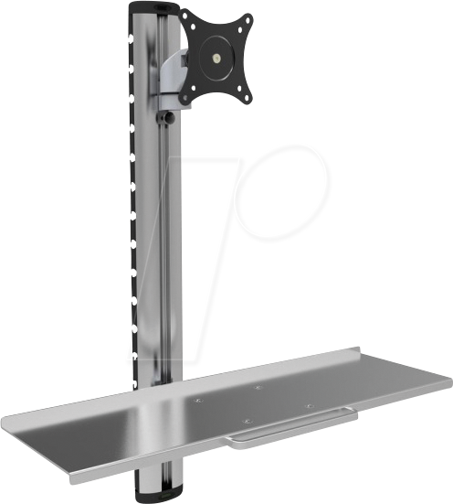ICA-PLW-01 - Arbeitsstation, Monitor+Tastaturhalterung,15'' - 27'', Wandhalteru