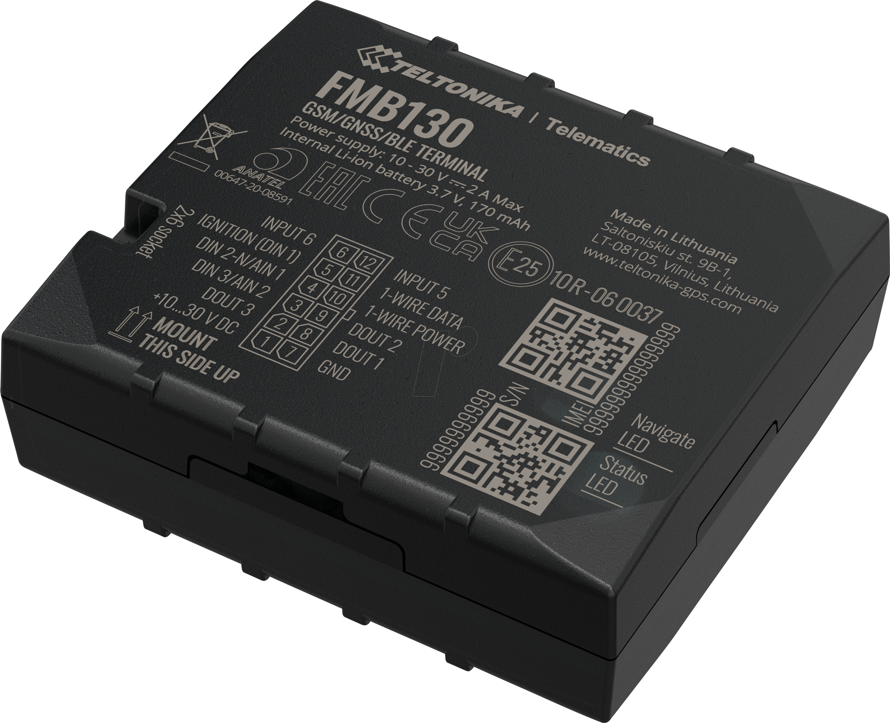 TELTONIKA FMB130 - Terminal-Tracker, GPRS, GNSS