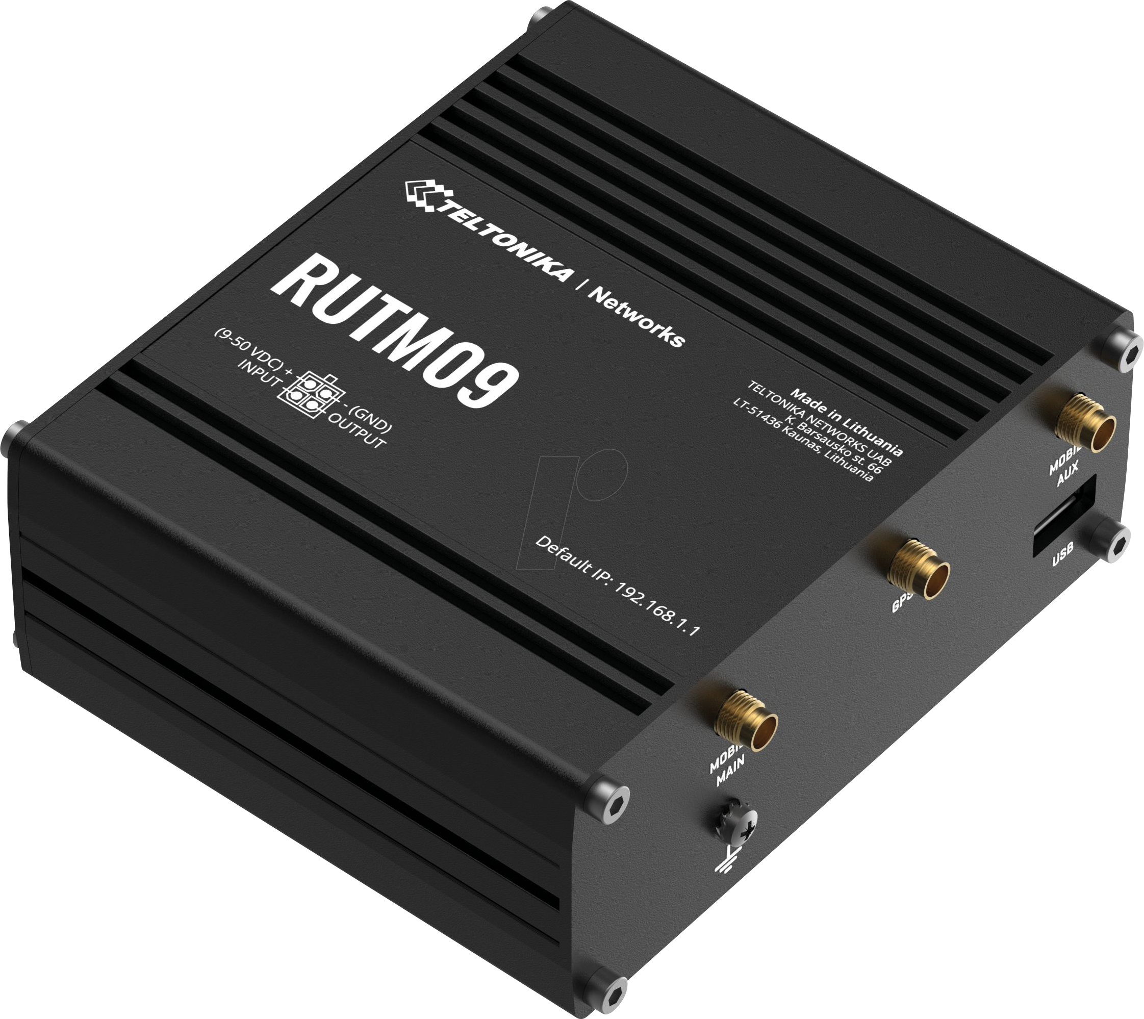 TELTONIKA RUTM09 - Industrial LTE Cat 6 Router, 4G / 3G