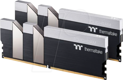 40TT1632-2016BLA - 16 GB DDR4 3200 CL16 thermaltake TOUGHRAM BLACK 2er Kit