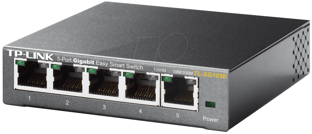 TP-Link TL-SG105E 5-Port Gigabit Easy Smart Switch 