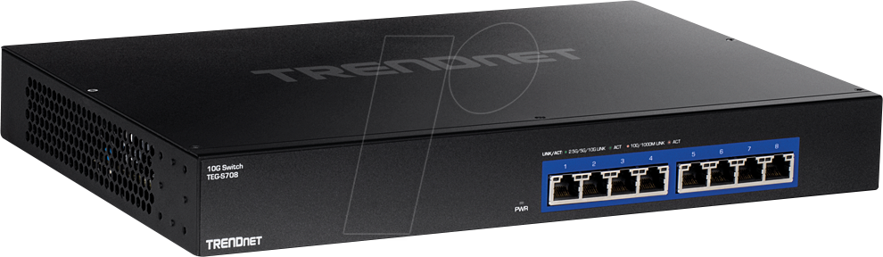 TRN TEG-S708 - Switch, 8-Port, 10 Gigabit Ethernet