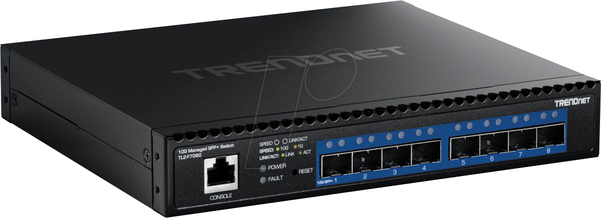 0710931141283 - TRN TL2-F7080 - Switch 8-Port Gigabit Ethernet SFP+