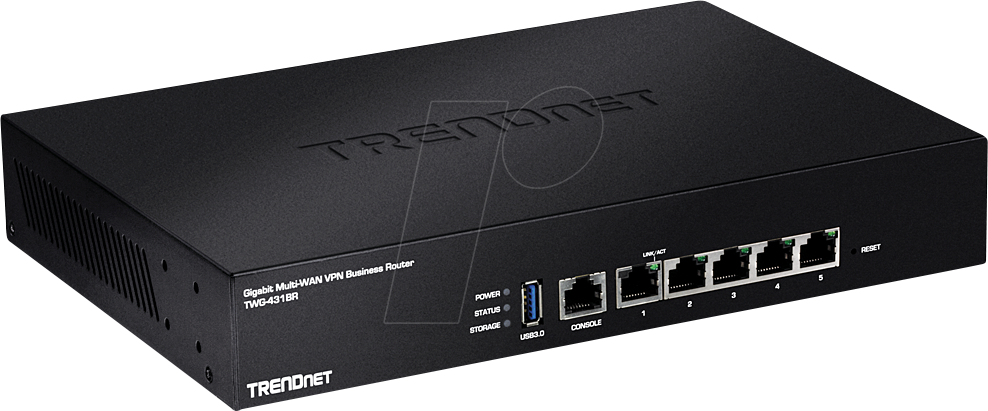 TRN TWG-431BR - Gigabit Multi WAN VPN-Router
