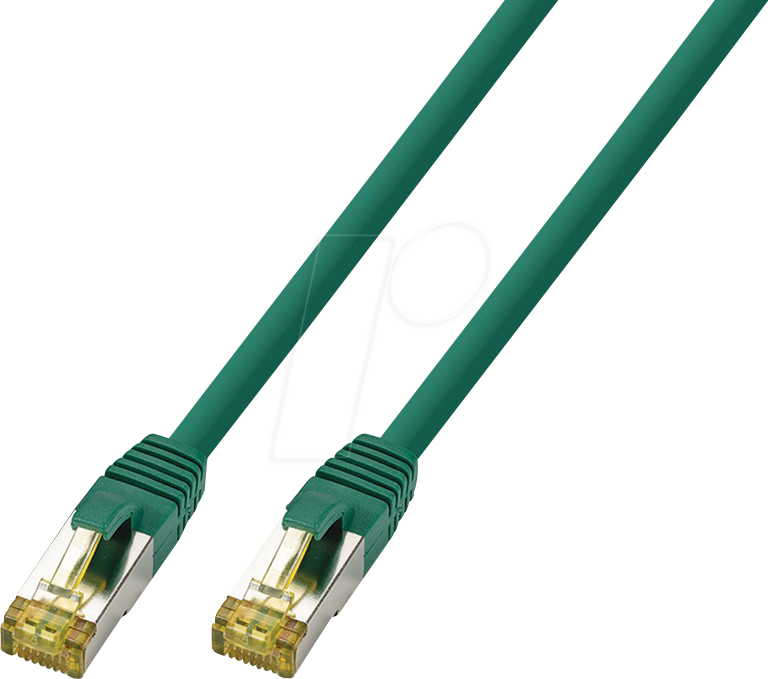 4260310262871 - TTL 1842HF-15M - Patchkabel Cat6a S FTP 15 m grün