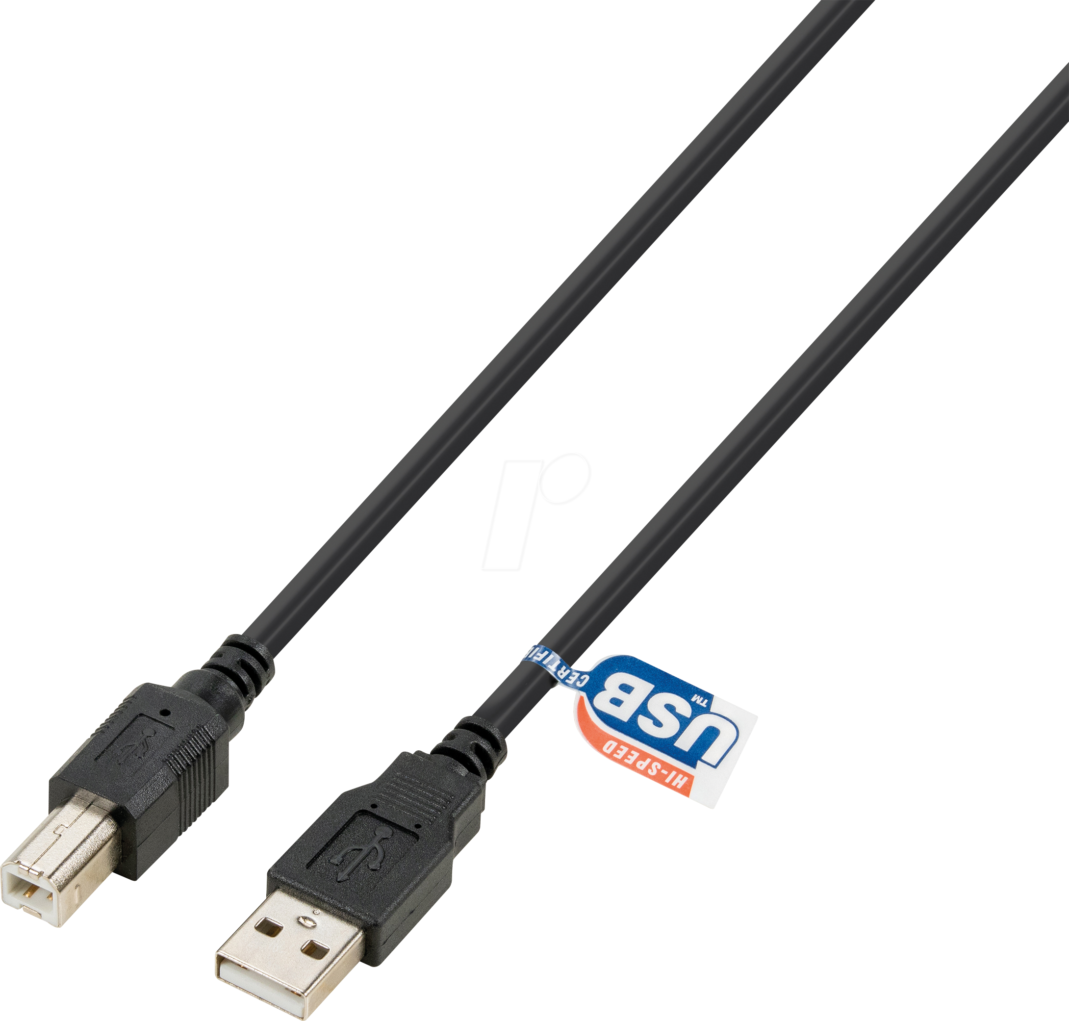 TTL 4123-1,0M - USB 2.0 Kabel, A Stecker auf B Stecker, 1,0 m