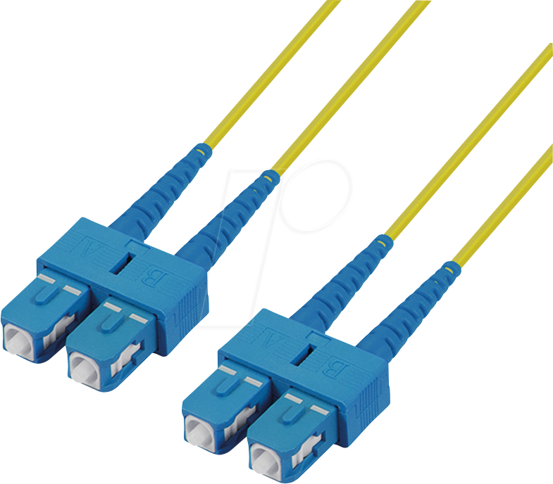 4260310268705 - TTL 61922D-100M - LWL Kabel SC Duplex   SC Duplex 9 125µ OS2 gelb 10m