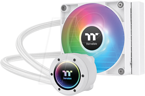 TT 39227 - Thermaltake TH120 V2 ARGB Snow Sync AIO Wasserkühlung