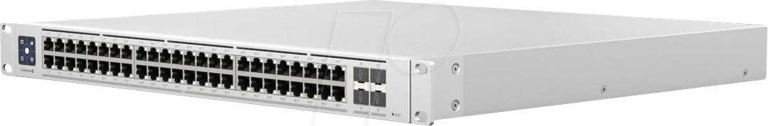 UBI USW-E-48-POE - Switch, 52-Port, 2,5 Gigabit Ethernet, PoE+, SFP+