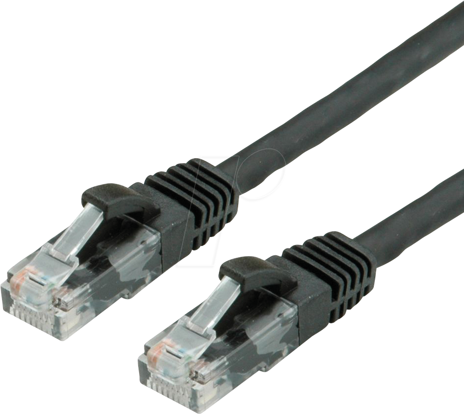 7611990112937 - 21991045 - Patchkabel Cat6 UTP LSOH schwarz 2 m