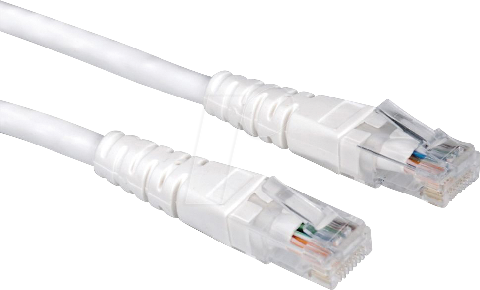 7611990193783 - 21991566 - Patchkabel Cat6 UTP weiß 5 m