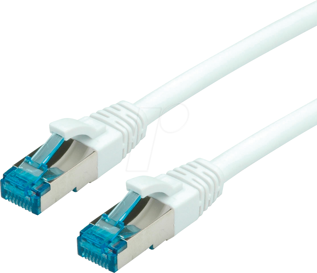 7611990124237 - 21991970 - Patchkabel Cat6a S FTP PIMF weiß 05m