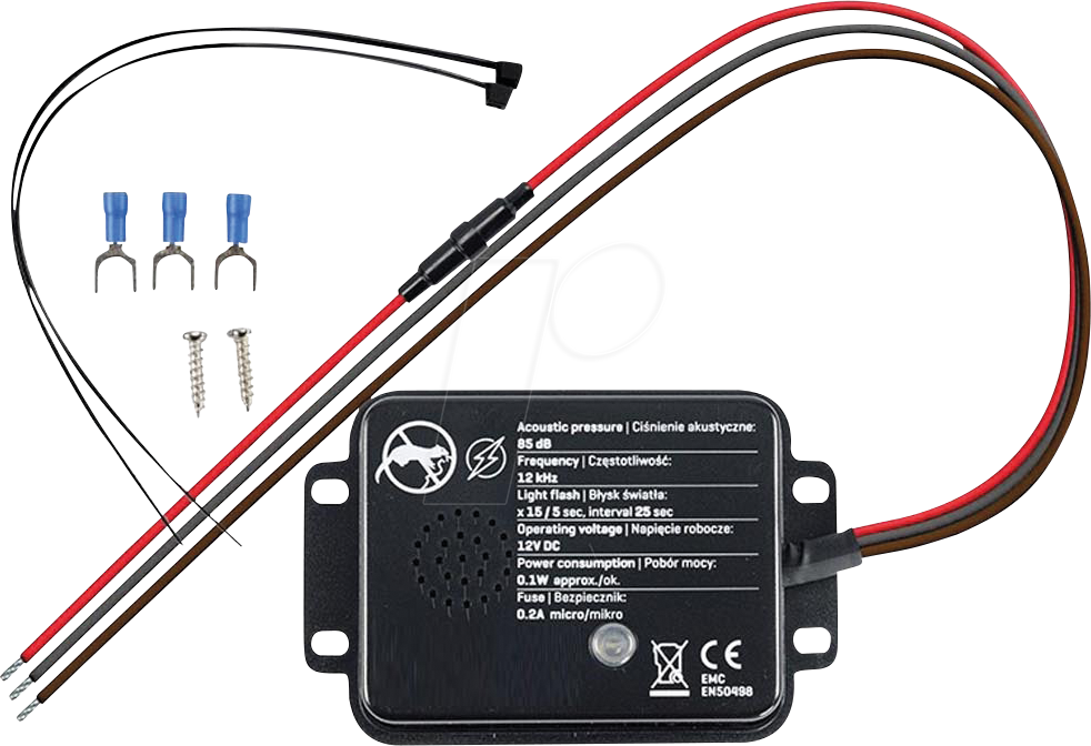 VEL MART01 - Marderabwehr Ultraschall, 12 kHz
