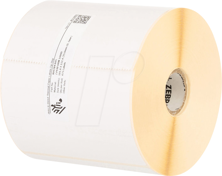 5052217046765 - Zolemba Z-Perform 1000D 800284-605 Zebra Kompatibel Versandetiketten Selbstklebend Weiß 102 x 210 mm 12 Rollen à 20 Etiketten