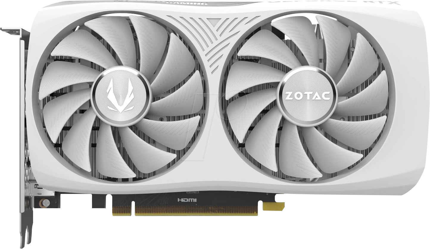 ZT-D40600Q-10M - ZOTAC Gefore RTX 4060 Twin Edge OC White 8GB