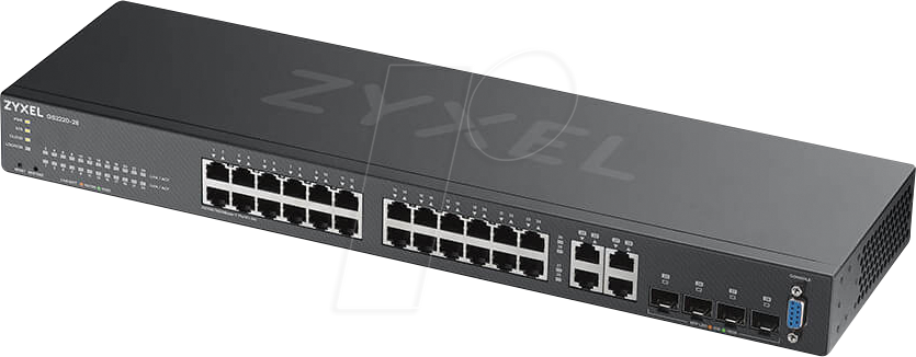 Zyxel GS2220-28 Managed Switch 24x Gigabit Ethernet, 4x RJ45/SFP Combo