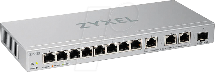 ZYXEL XGS1250-12 - Switch, 12-Port, 10 Gigabit Ethernet