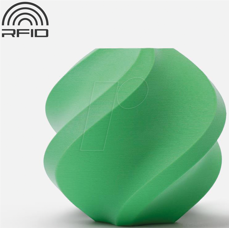 BambuLab A01-G1-175-1000-spl Matte Filament PLA 175 mm 1000 g Grün (matt) 1 St