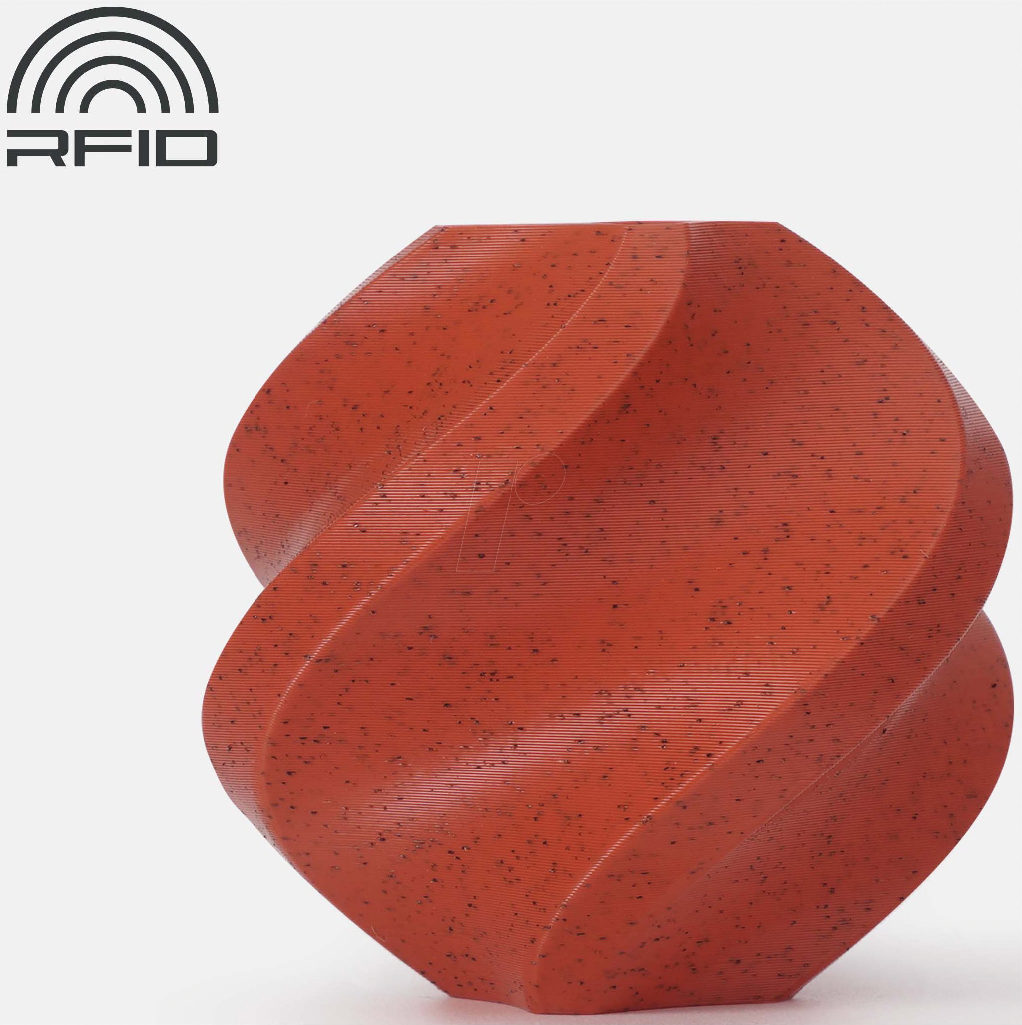 BL A07-R5-SPL - Filament, PLA Marble, Rot, 1.75 mm, 1 kg