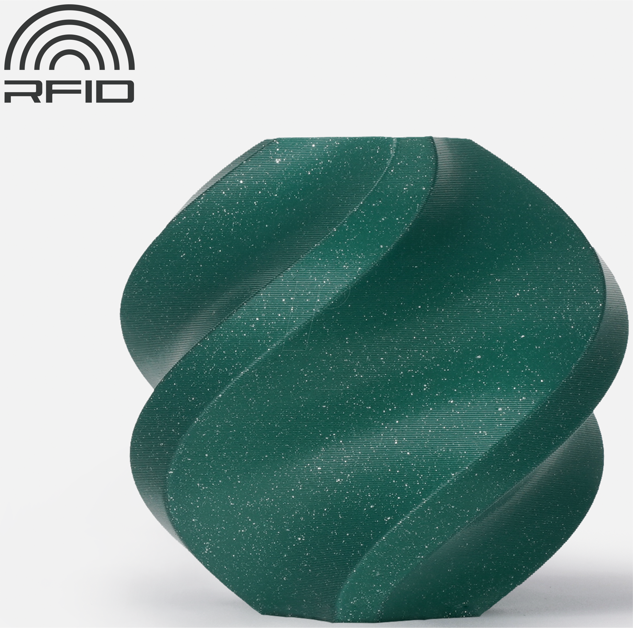 BL A08-G3-SPL - Filament, PLA Sparkle, Grün, 1.75 mm, 1 kg