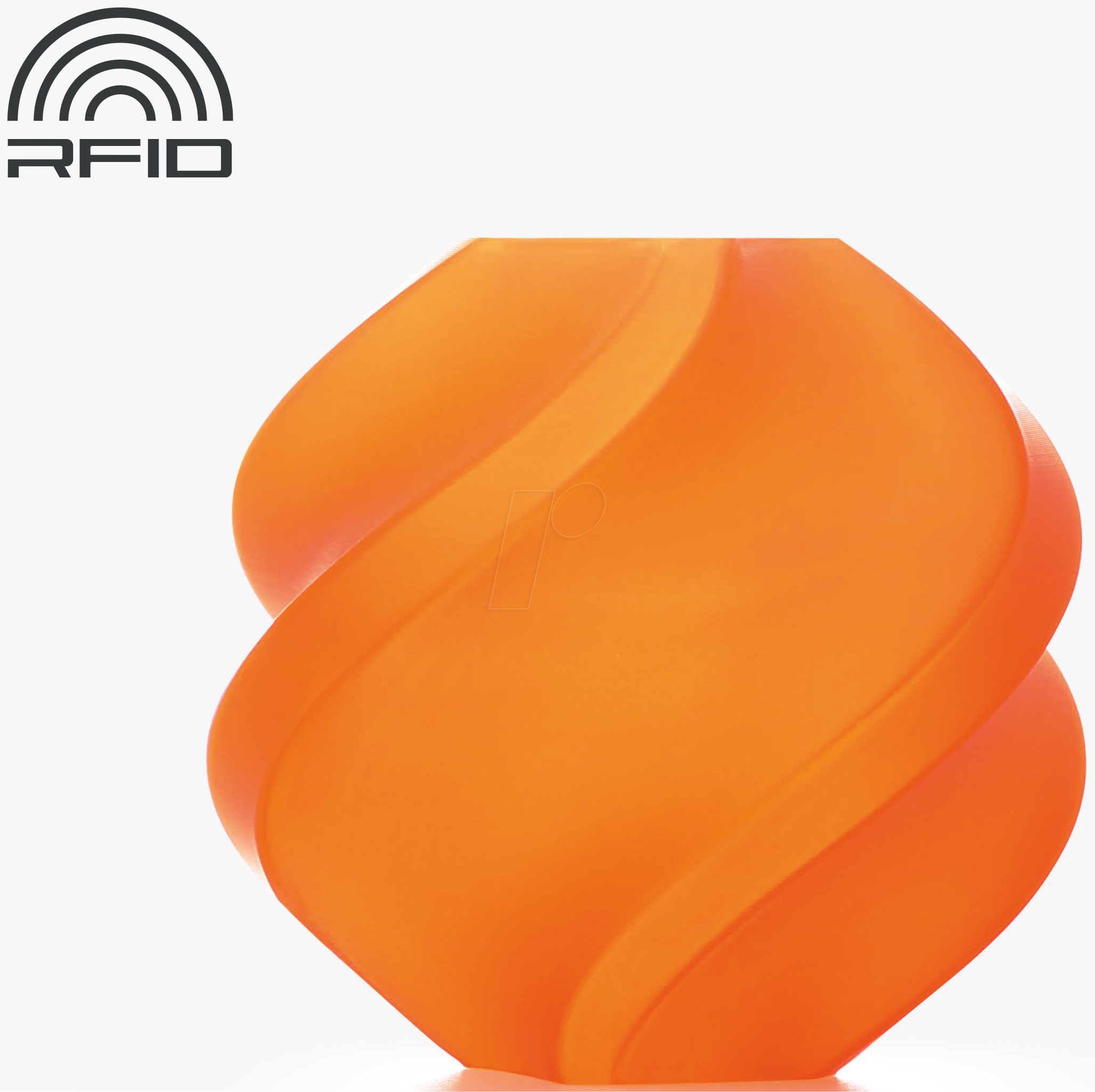 BL A17-A0-SPL - Filament, PLA Translucent, 1.75 mm Orange, 1 kg