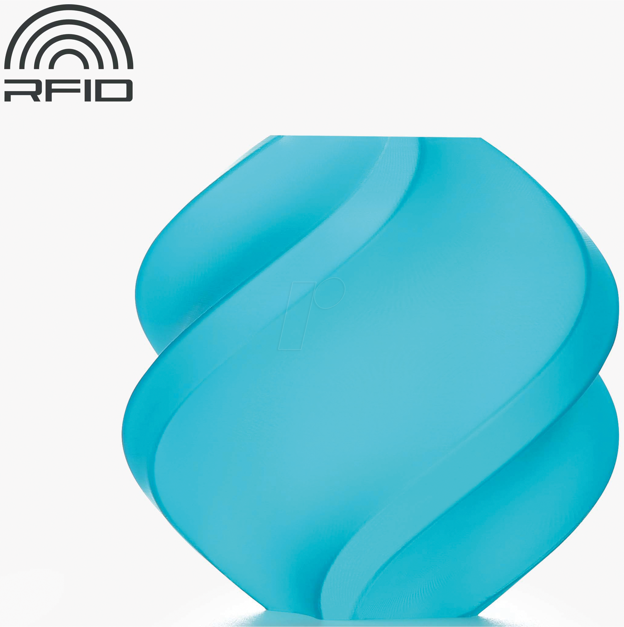 BL A17-B2-SPL - Filament, PLA Translucent, 1.75 mm Teal, 1 kg