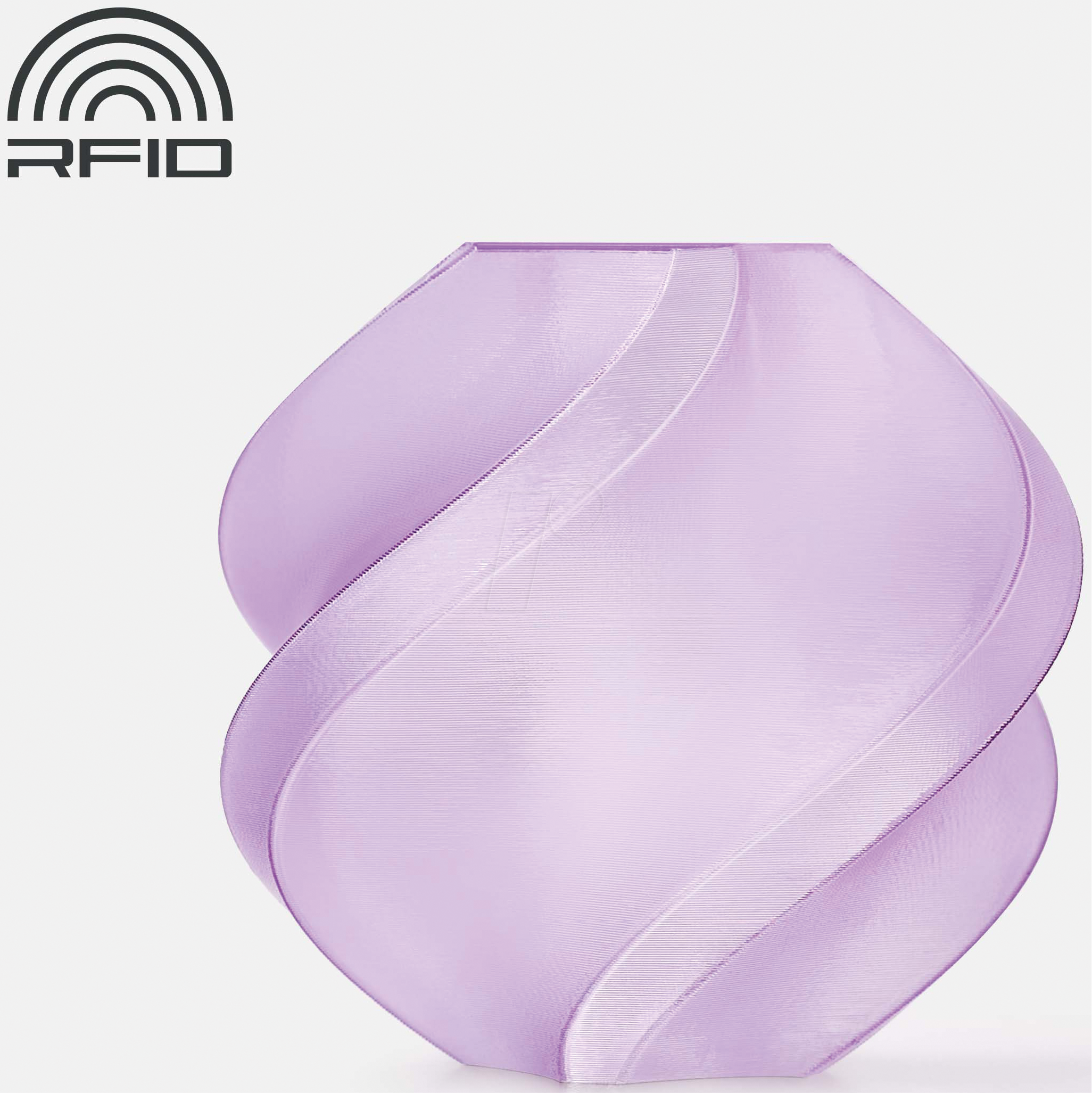 BL G01-P0-SPL - Filament, PETG Translucent, Violett, 1.75 mm, 1 kg