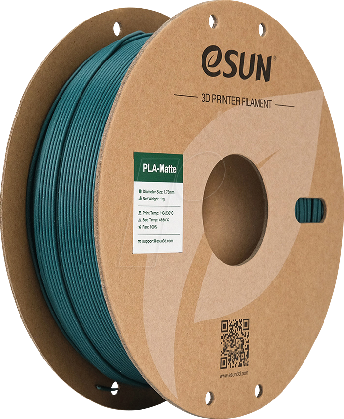 6922572203389 - 72203389 - Filament PLA-Matte 175 mm morandigrün 1 kg