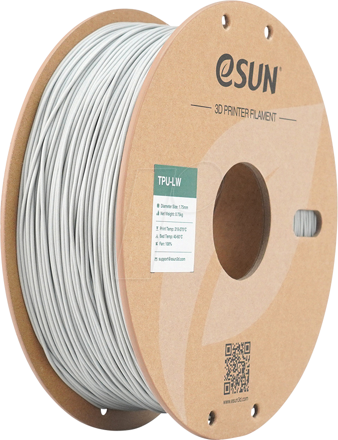 6922572209251 - 72209251 - Filament TPU-LW 175 mm grau 075 kg