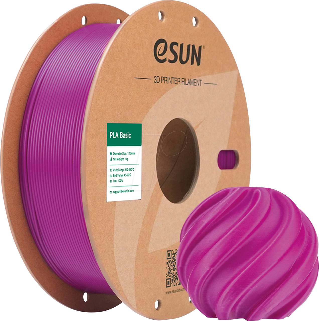 6922572211421 - 72211421 - Filament PLA-Basic 175 mm lila 1 kg