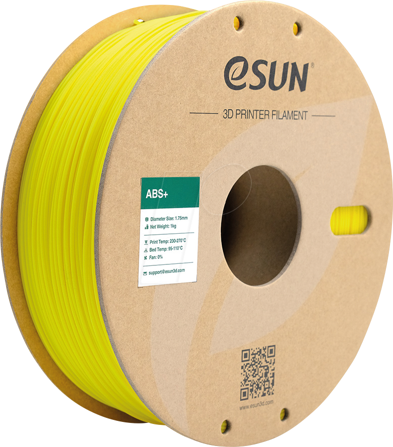 6922572229068 - 72229068 - Filament ABS+ 175 mm gelb 1 kg