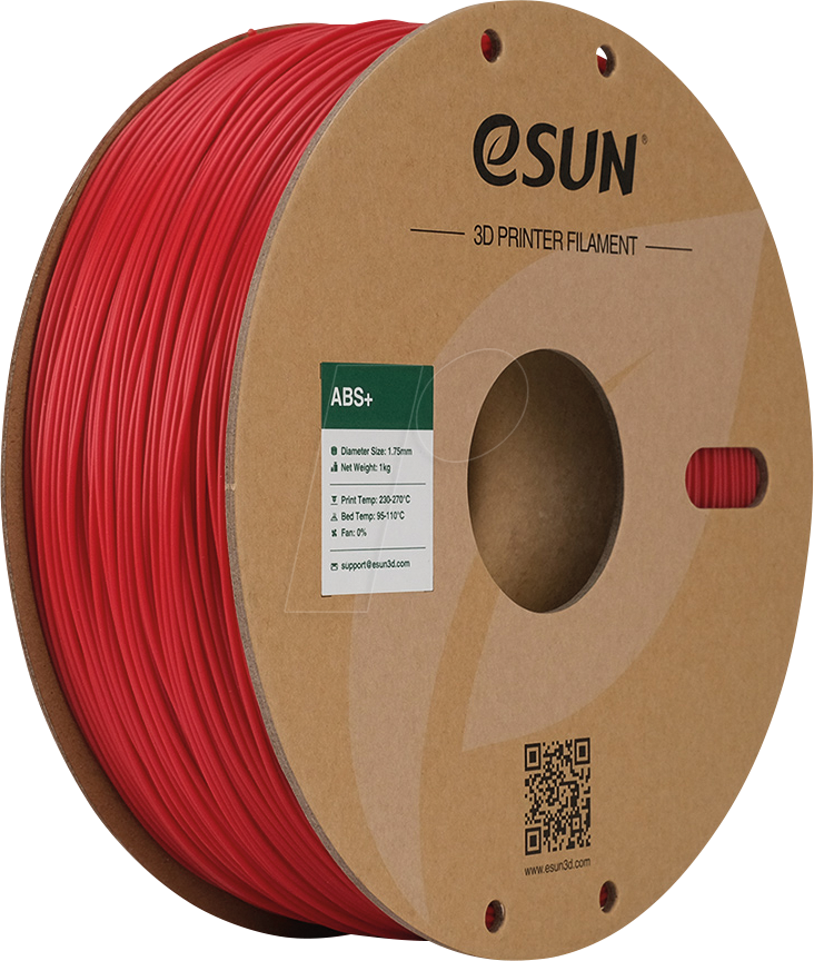 6922572229235 - 72229235 - Filament ABS+ 175 mm feuerwehrrot 1 kg