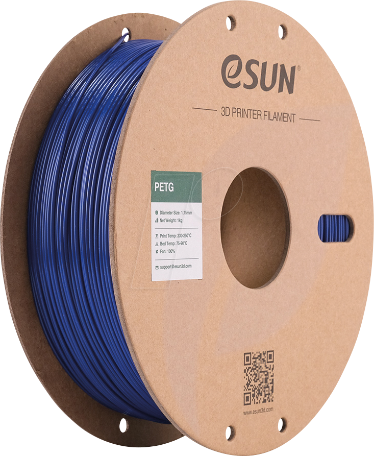6922572262119 - Esun - Tiefblau - 1 kg - PTEG-Filament (3D)