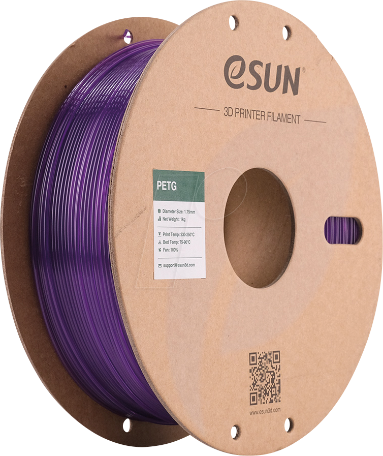 6922572262171 - 72262171 - Filament PETG 175 mm durchscheinendes lila 1 kg
