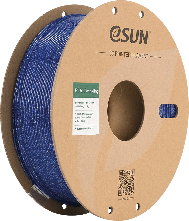6922572280045 - 72280045 - Filament PLA-Twinkling 175 mm blau 1 kg