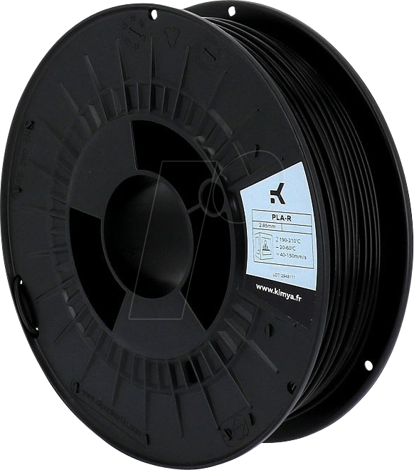 3112539794842 - KIMYA PL2089OW - Filament PLA-R Schwarz 285 mm 2200 g