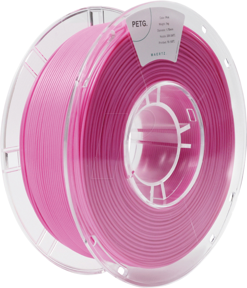 PMMA-1009-010 - Filament, PLA Pro, Pink, 1,75 mm, 1 kg