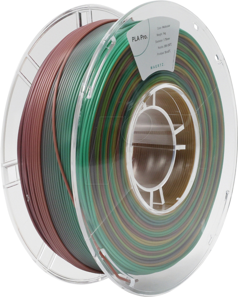 0093988900653 - PMMA-1009-016 - Filament PLA Pro Multicolor 175 mm 1 kg