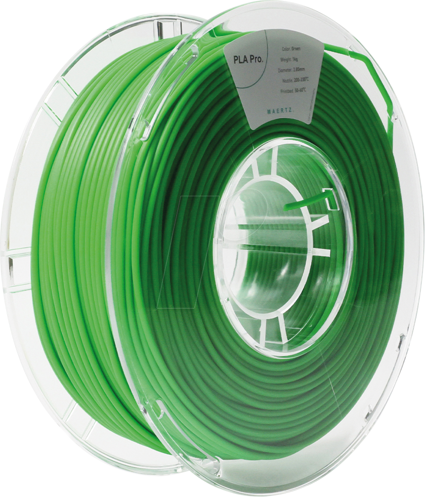 PMMA-1009-023 - Filament, PLA Pro, Grün, 2,85 mm, 1 kg