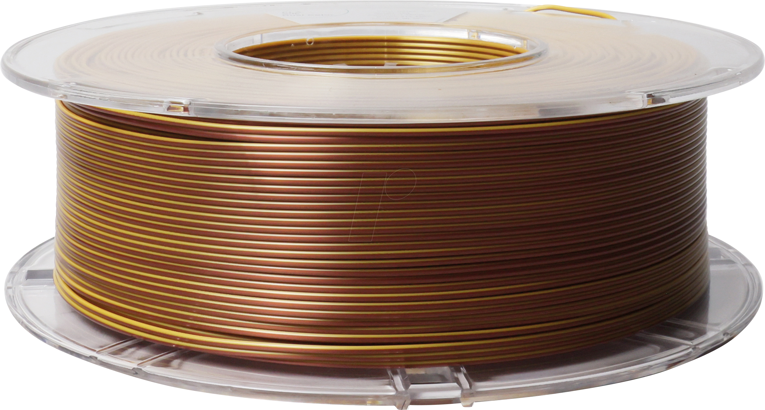 PMMA-1021-003 - Filament, PLA Silk, zweifarbig, Kupfer-Gold, 1.75 mm, 1 kg