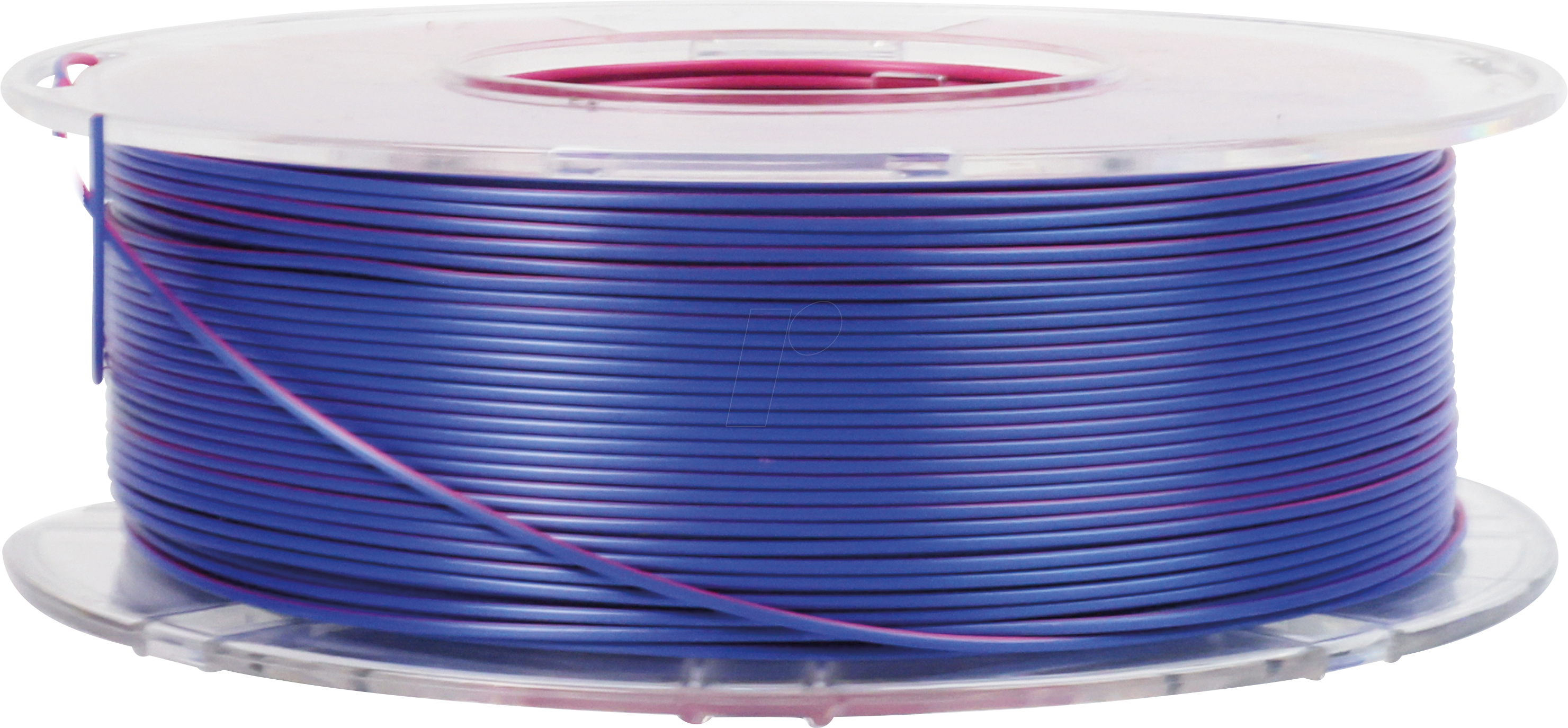 PMMA-1021-005 - Filament, PLA Silk, zweifarbig, Blau-Orange, 1.75 mm, 1 kg