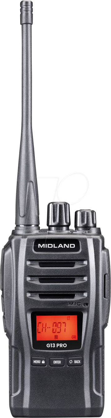 MIDLAND G13 - PMR Funkgerät, G13 PRO