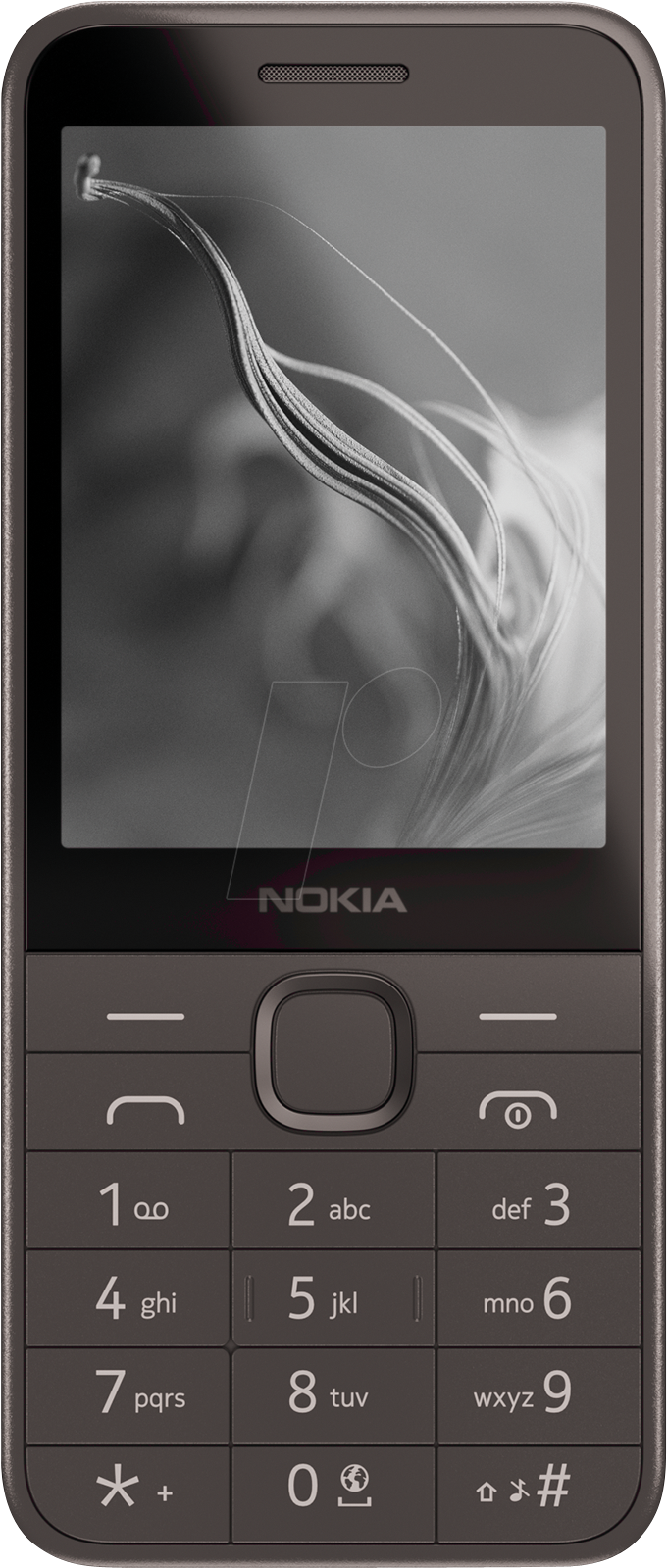 NOKIA 235 SW - Mobiltelefon, 4G, Dual-SIM, schwarz